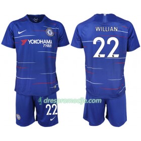 Chelsea Dres WILLIAN 22 Dječji Domaći 2018/19 Kratkih Rukava